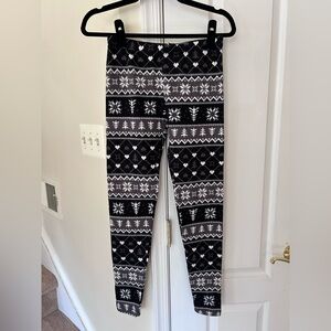 Eye Candy Black and White Patterned Leggings